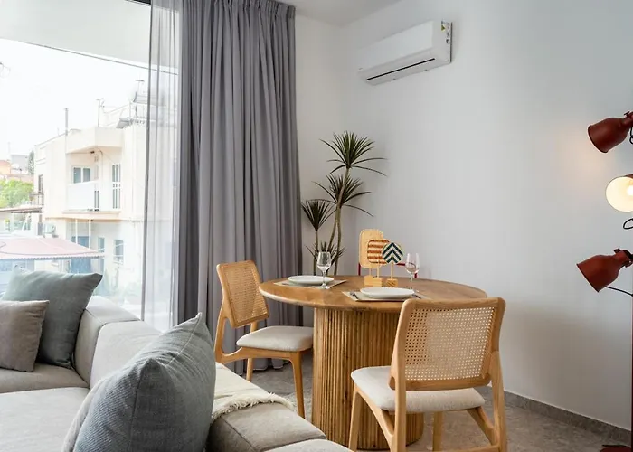 アパート Solara - Stylish Balcony In ラルナカ